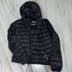 TNA botanie black puffer. Size small.